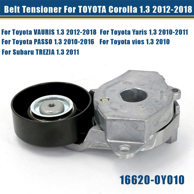 Belt Tensioner Pulley 16620-0Y060 16620-0Y010 16620-0Y020 GTA1362 Auto Parts for Car Tensioner Assembly Bearing
