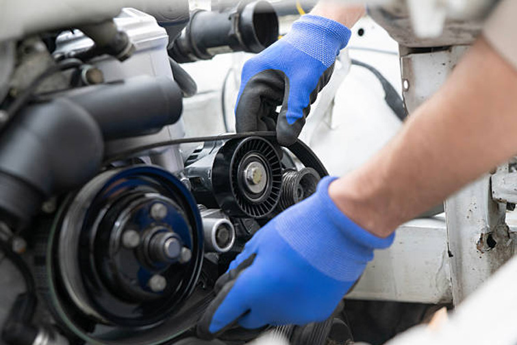 What is an Idler Pulley Belt Tensioning