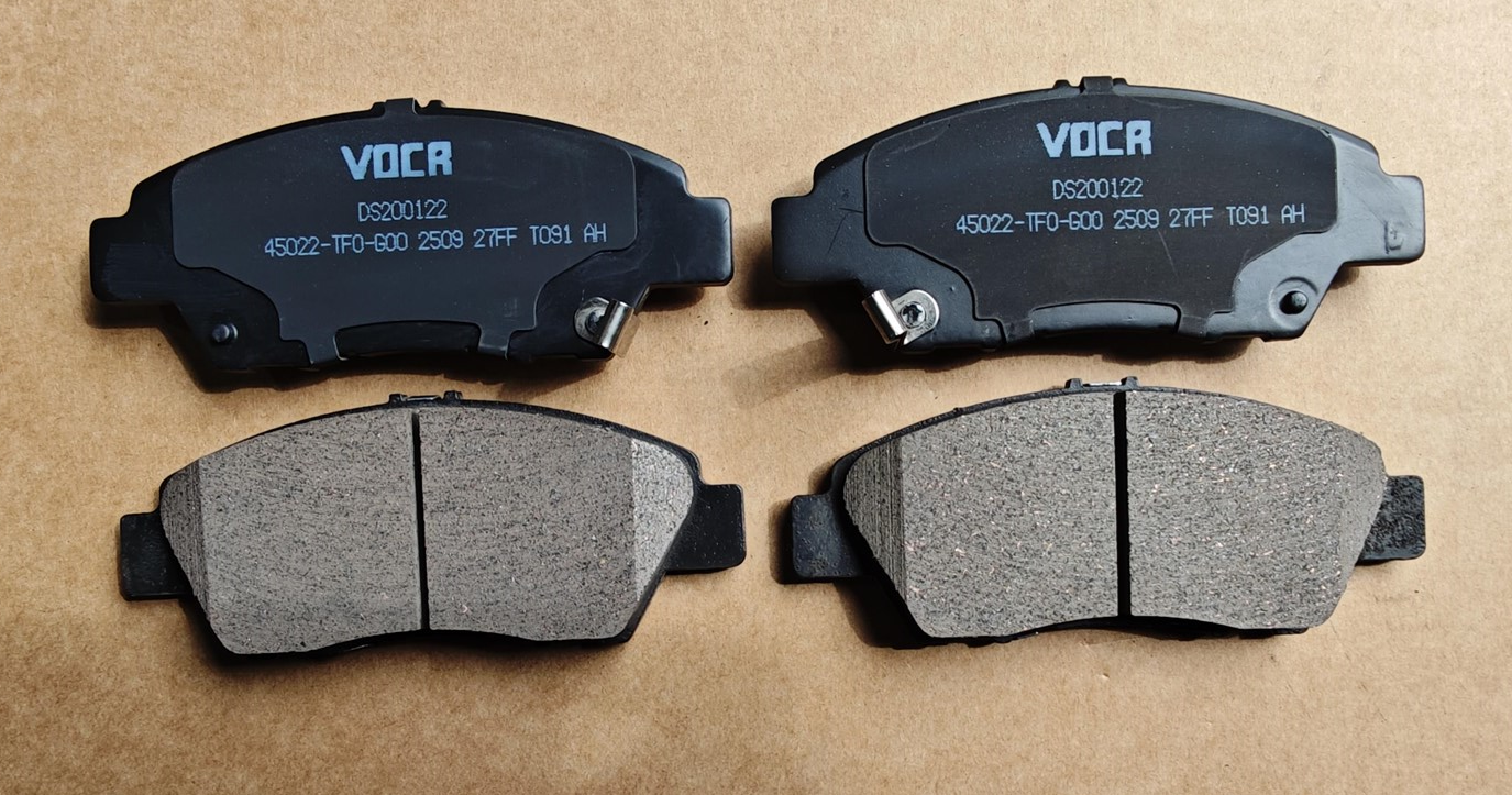 FDB4404 2497901 T1922 MDB3063 05P1591 181906 45022TZBG00 45022TM8G00 45022TM0T00 45022TF0Y00 45022TF0G02 45022TF0G01 45022TF0G00 45022TARG00 45022SZTG00 LP2194 PAD1675 HONDA  Brake Pad Set(F)